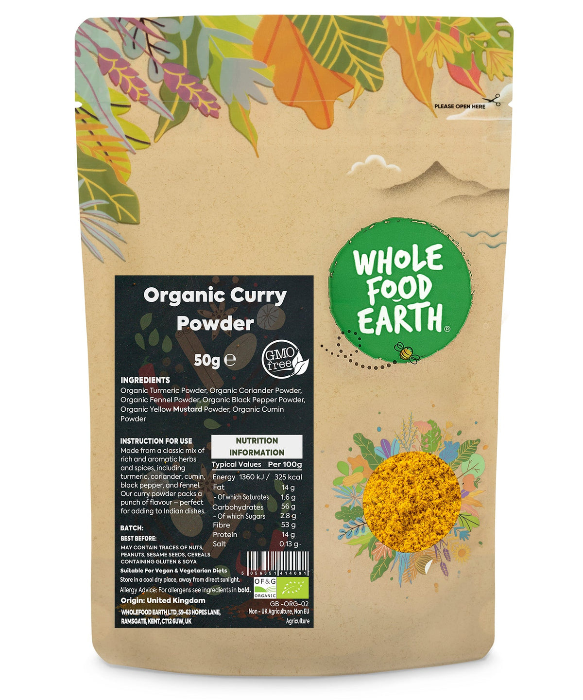 Bio-Currypulver