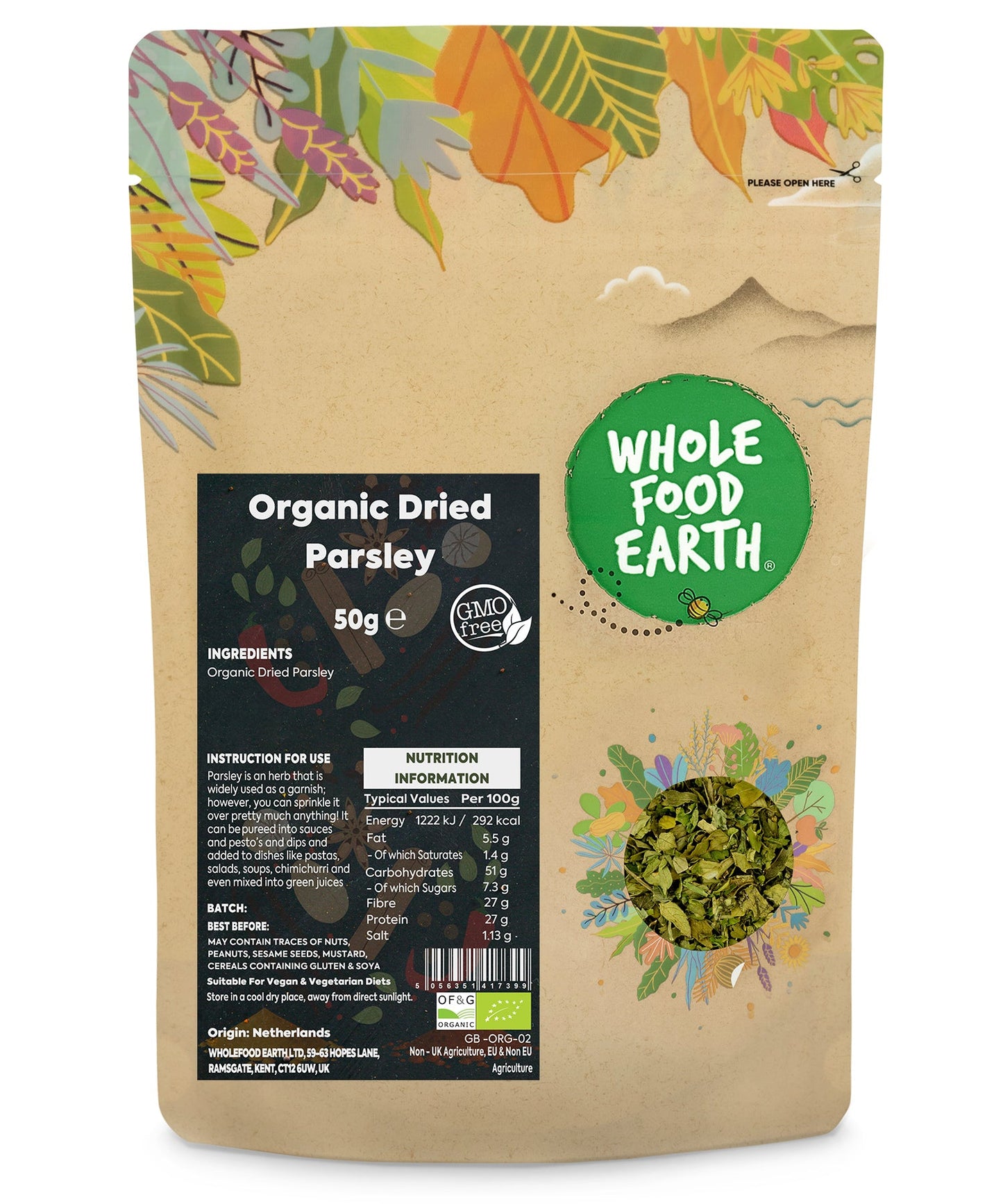 Organic Ground Parsley
