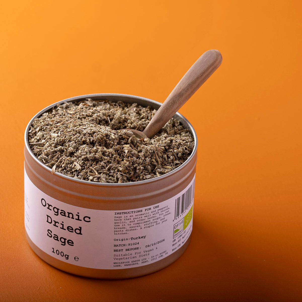 Salvia Seca Ecológica - Wild Elephant - 100g