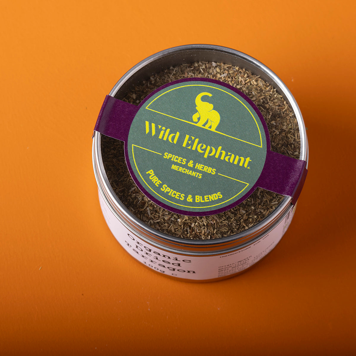Estragón Seco Orgánico - Wild Elephant - 100g