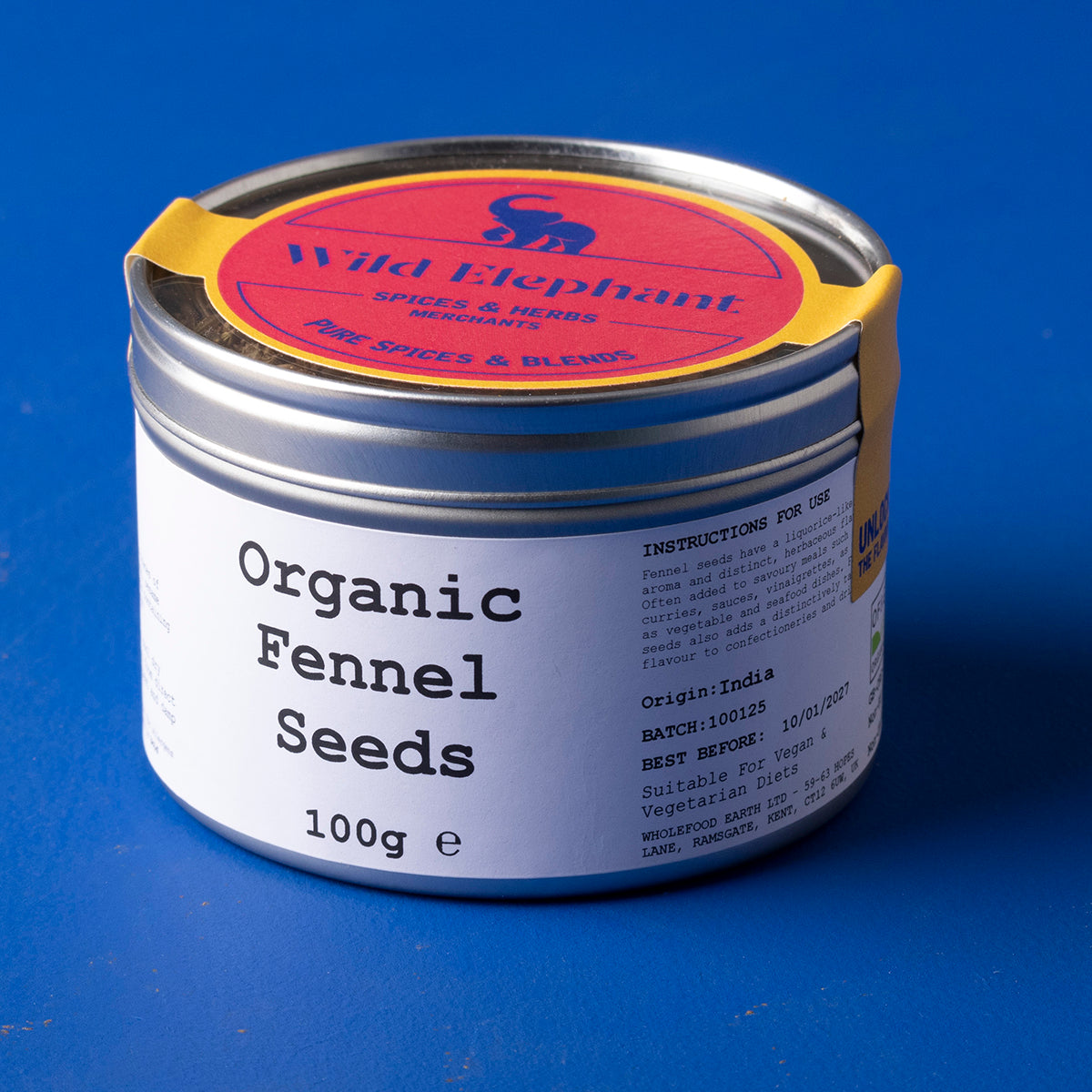 Bio Fenchelsamen - Wild Elephant - 100g