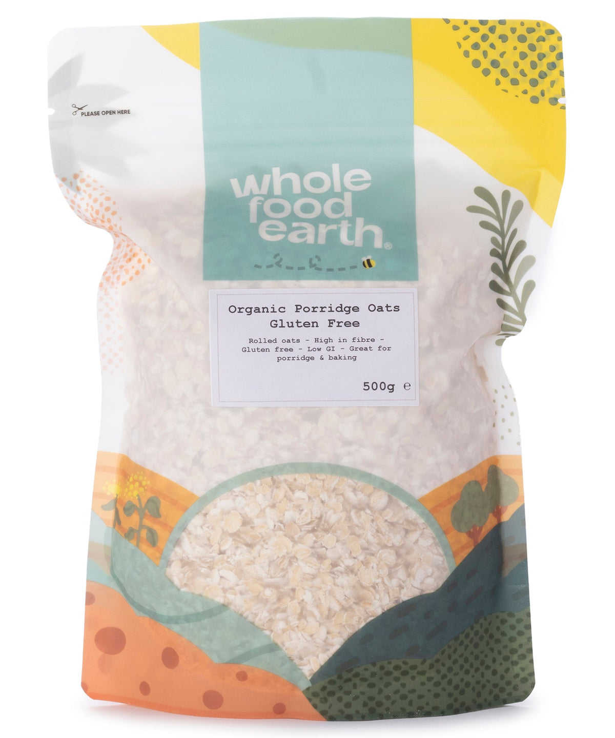 Bio Glutenfreie Porridge-Haferflocken