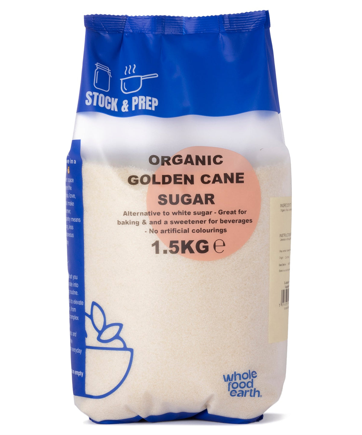 Bio Goldrohrzucker - Lagerbestand & Vorbereitung - 1,5kg