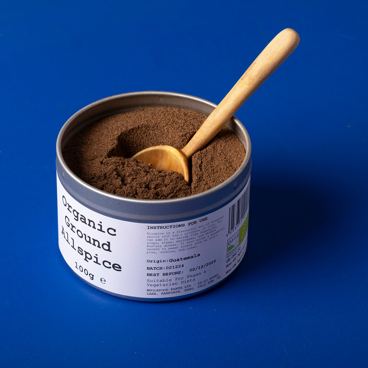 Wild Elephant Organic Ground Allspice 100g