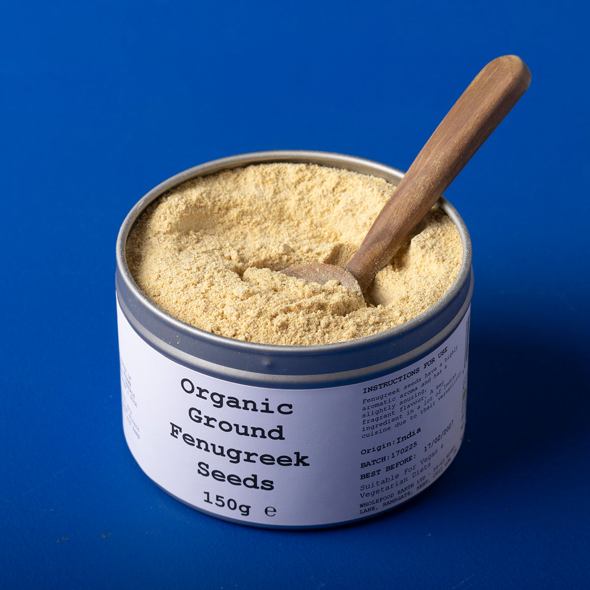 Semillas de Fenogreco Molidas Ecológicas - Wild Elephant - 150g