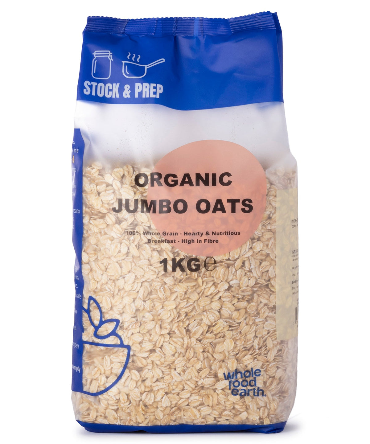 Avena Gigante Ecológica - Almacenamiento y Preparación - 1kg