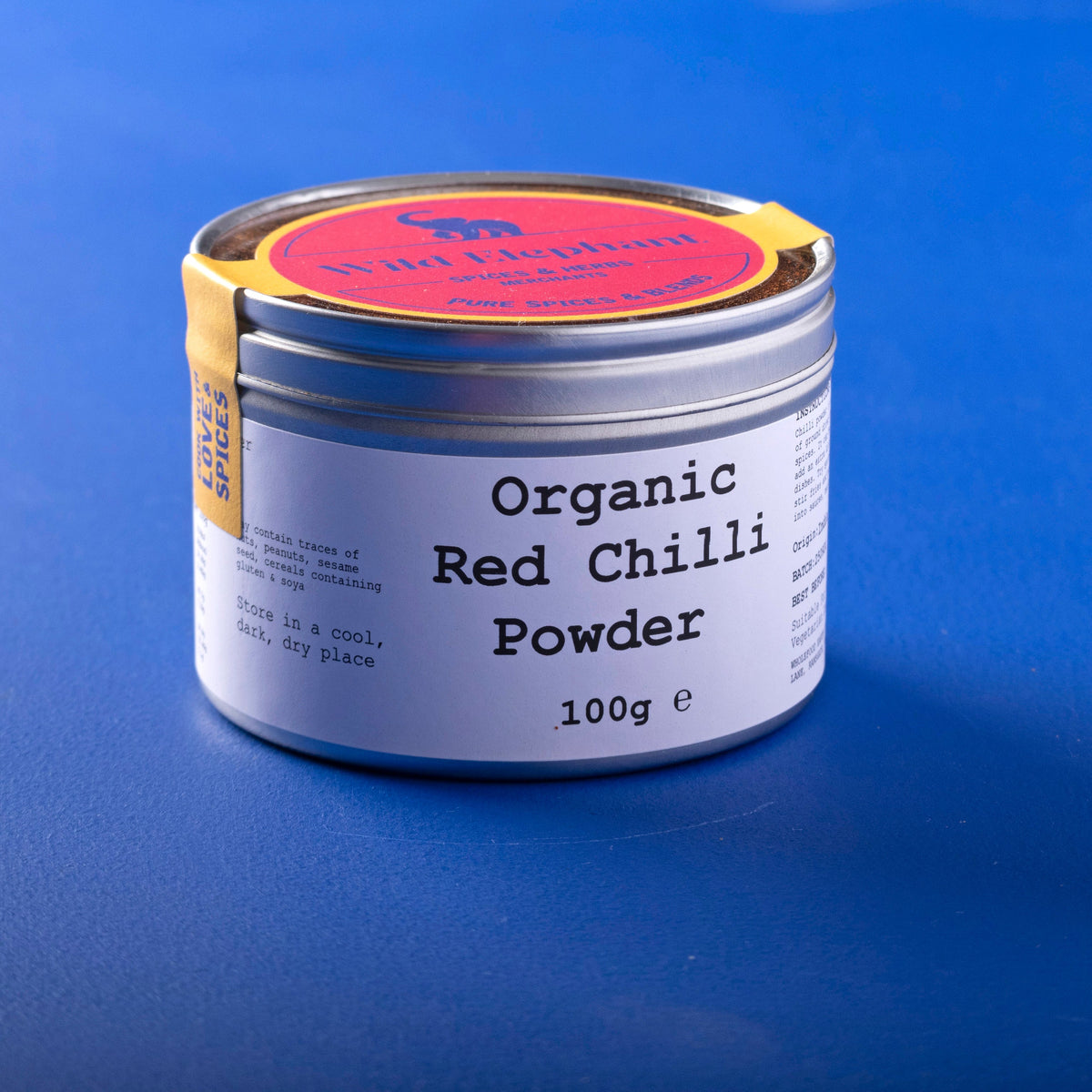 Chile Rojo en Polvo Orgánico - Wild Elephant - 100g