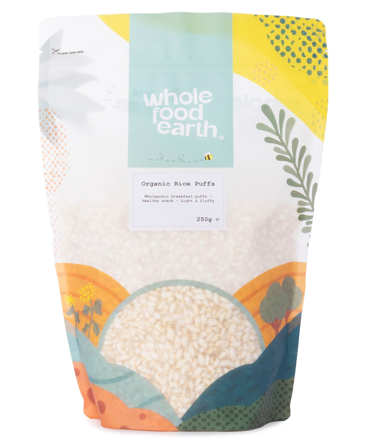 Puffs de arroz orgánicos