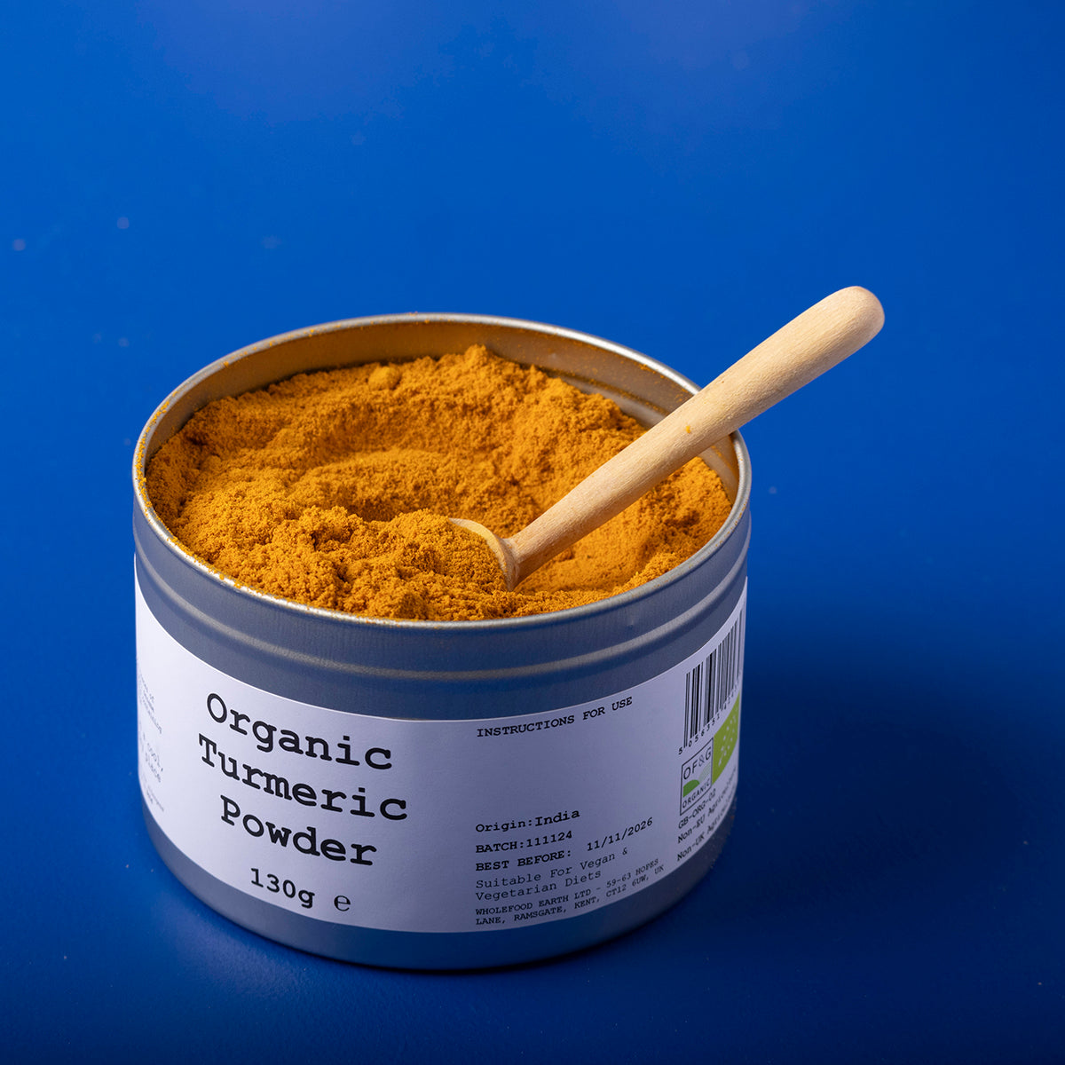 Organic Turmeric Powder | Wild Elephant | 130g
