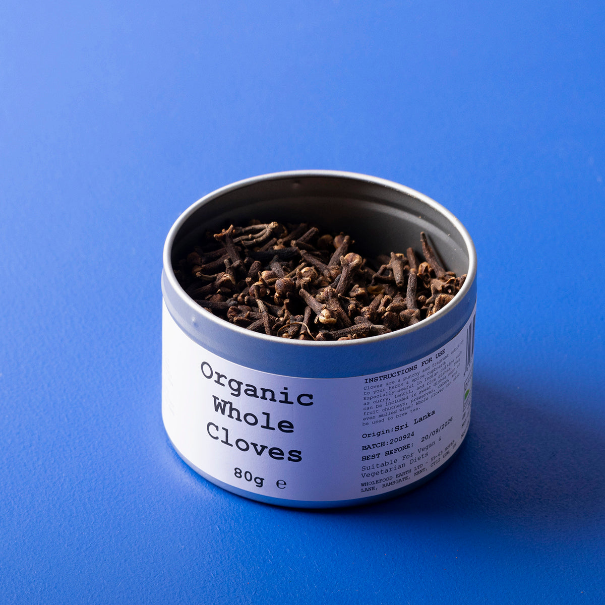 Clavos de olor enteros orgánicos - Wild Elephant - 80g
