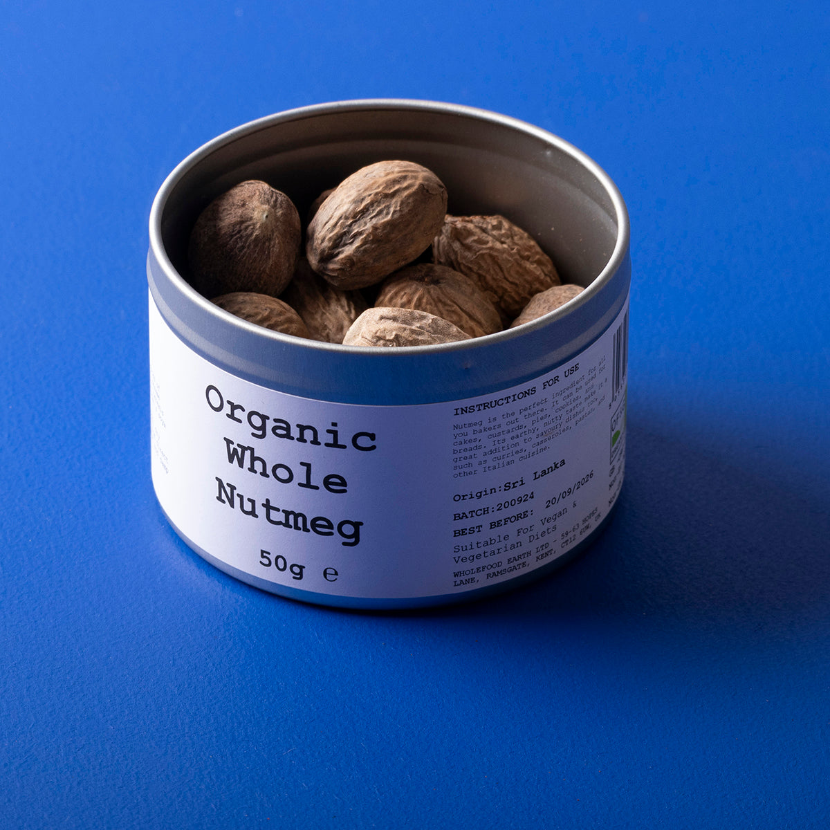 Nuez Moscada Orgánica Entera - Wild Elephant - 80g