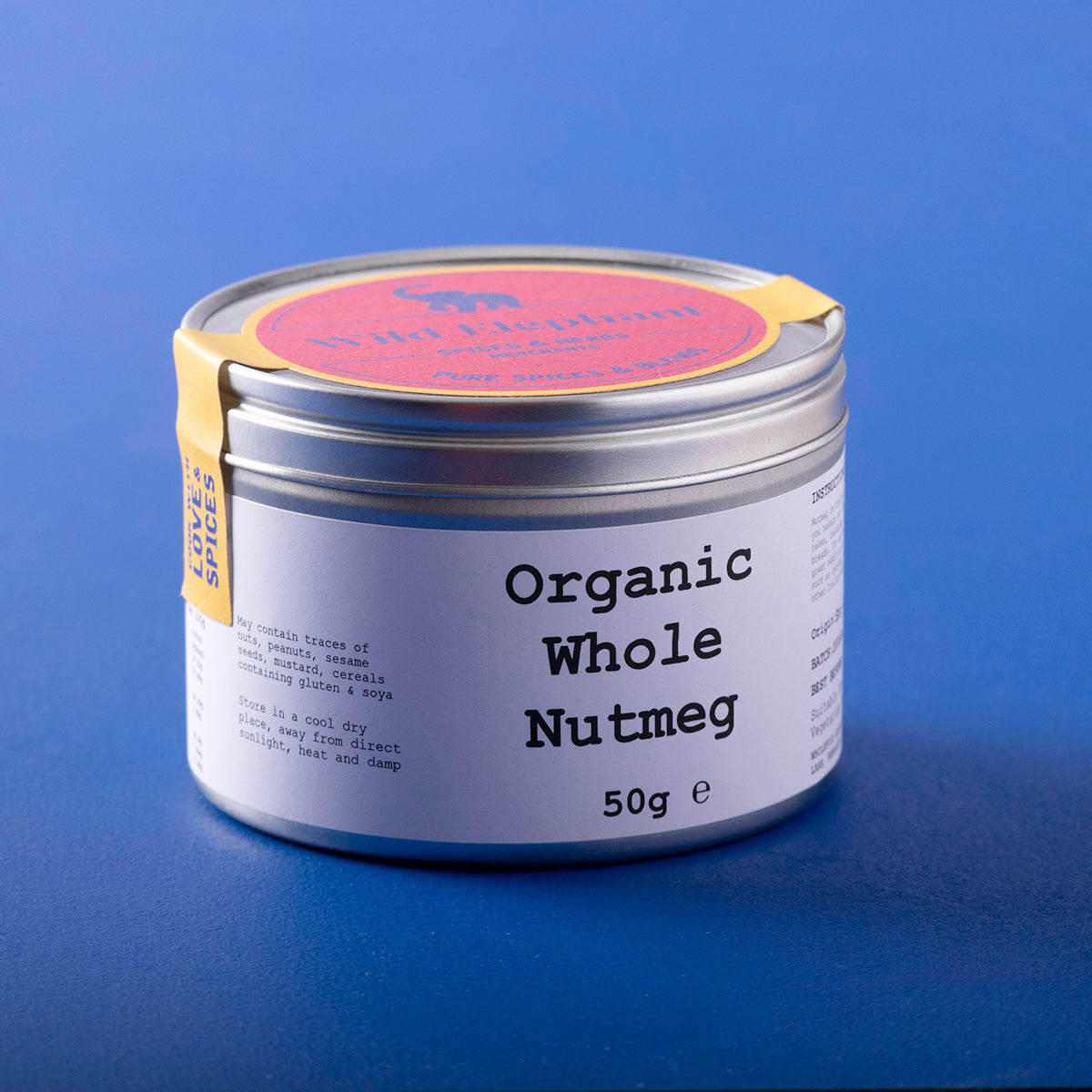 Nuez Moscada Orgánica Entera - Wild Elephant - 80g