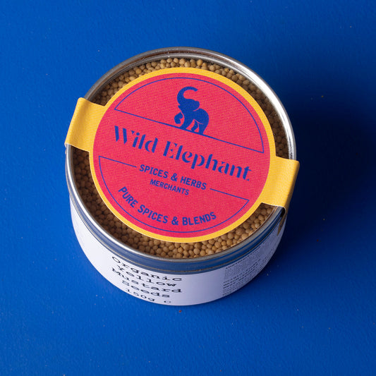 Semillas de Mostaza Amarilla Orgánicas 150g - Wild Elephant