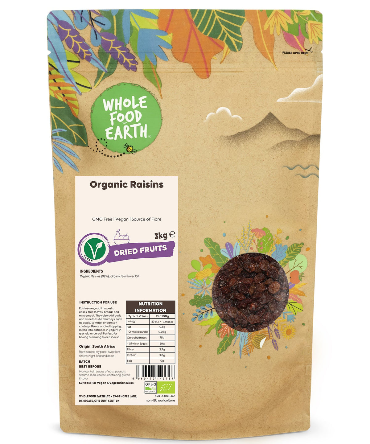 Organic Raisins