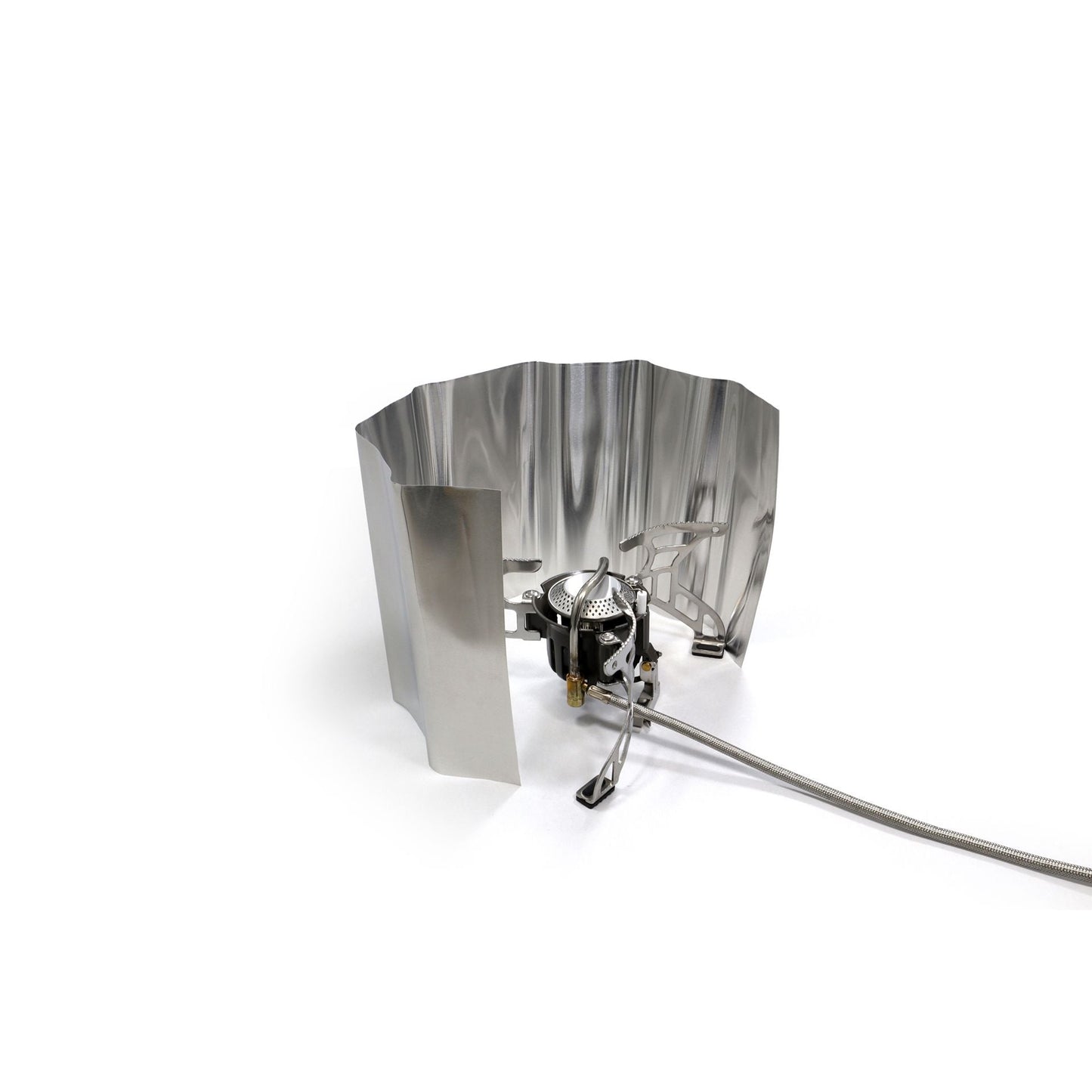 Origin Outdoors Rollable Aluminium Windscreen – Lightweight Camp Cooker Wind Shield