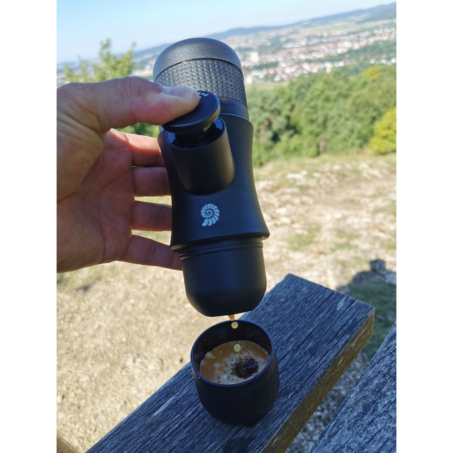 Origin Outdoors To-Go Mini Espresso Maker – Portable, No Electricity Needed