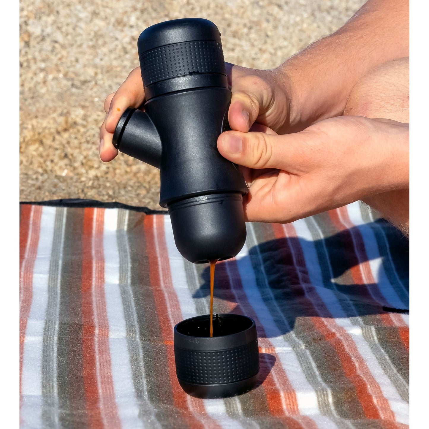 Origin Outdoors To-Go Mini Espresso Maker – Portable, No Electricity Needed