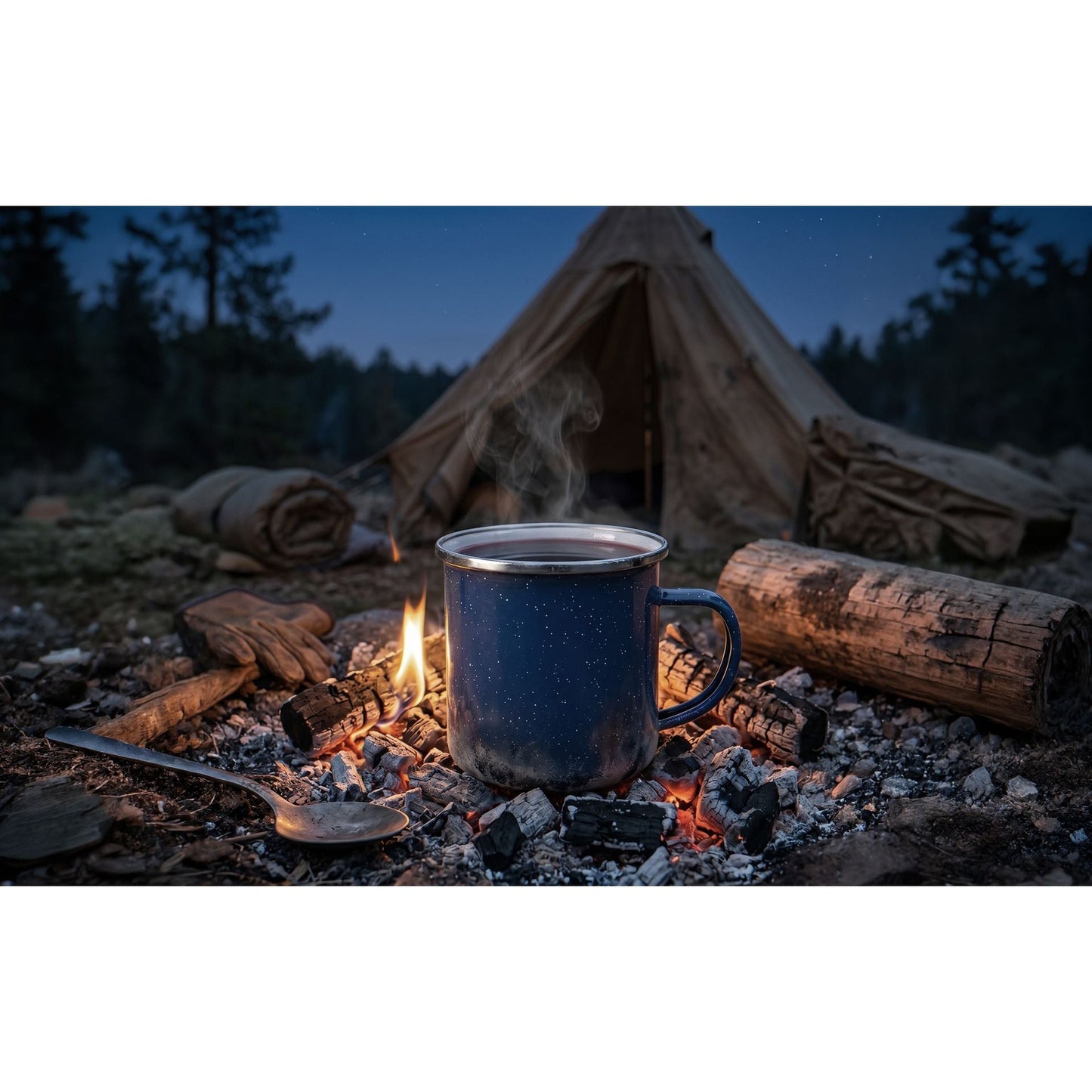 Origin Outdoors Enamel Mug 360ml | Camping Cup (Red, Green, Blue)