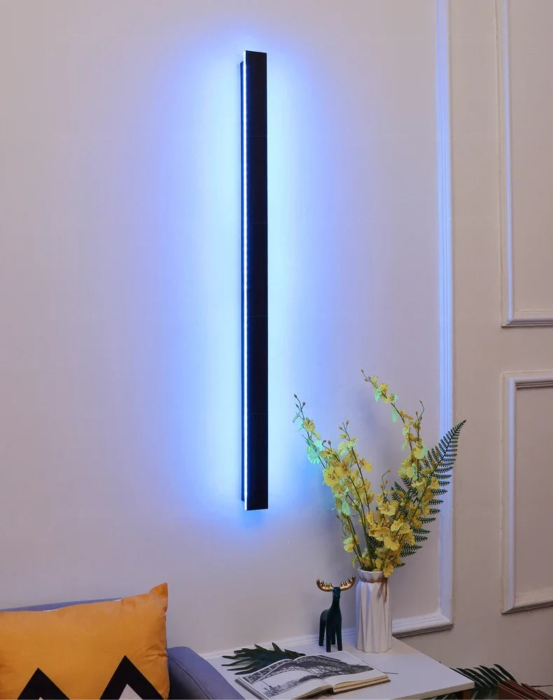 Smart Outdoor Wall Light - Colourful Remote-Controlled Porch & Patio Lamp
