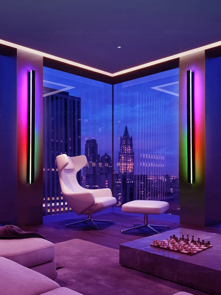 Smart Outdoor Wall Light - Colourful Remote-Controlled Porch & Patio Lamp