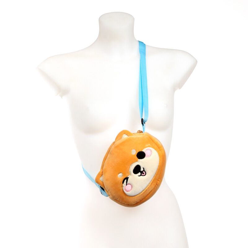 Shuggs the Shiba Inu Adoramals Crossbody Plush Shoulder Bag