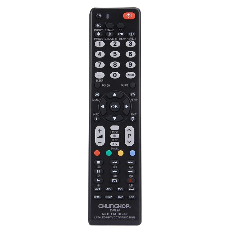 CHUNGHOP E-H918 Universal Remote Control for Hitachi LED, LCD & HDTV