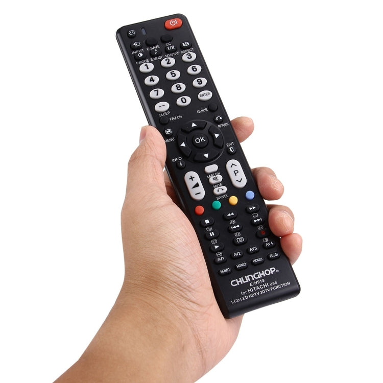 CHUNGHOP E-H918 Universal Remote Control for Hitachi LED, LCD & HDTV