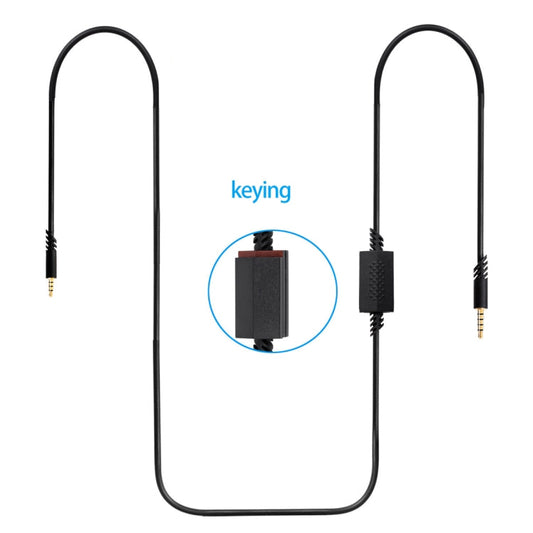Gaming Headphone Audio Cable with Inline Mute for Logitech ASTRO A10 & A40 – 3.5mm, 2m