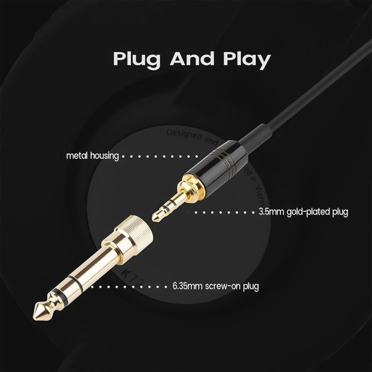 Replacement Audio Cable for AKG Q701 K702 K712 & Pioneer HDJ-2000 | 3.5mm OFC