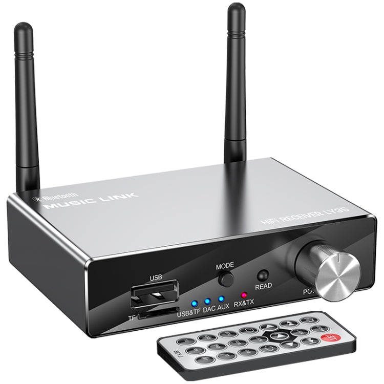 LY35 6-in-1 Bluetooth 5.3 Audio Transmitter & Receiver – Optical, Coaxial, AUX, USB, TF