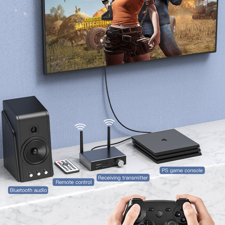 LY35 6-in-1 Bluetooth 5.3 Audio Transmitter & Receiver – Optical, Coaxial, AUX, USB, TF