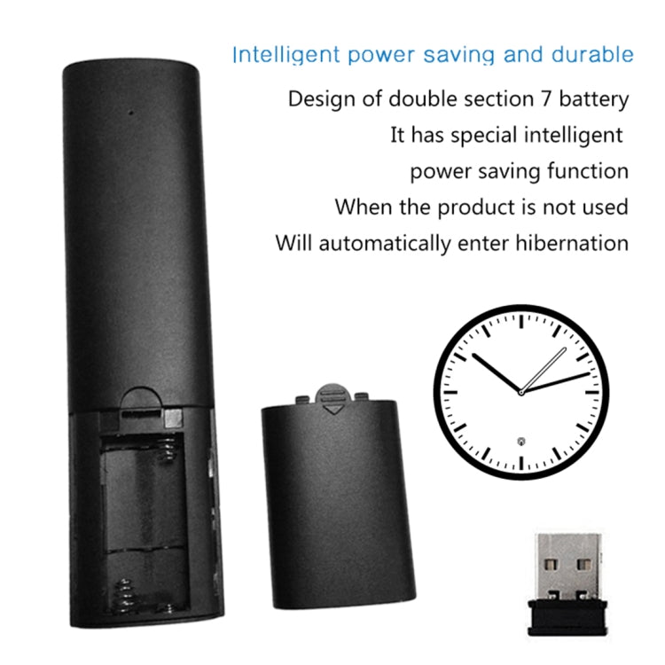 Q5 2.4G RF 3D Mando a distancia universal con sensor de movimiento de moda de ratón de aire cepillado