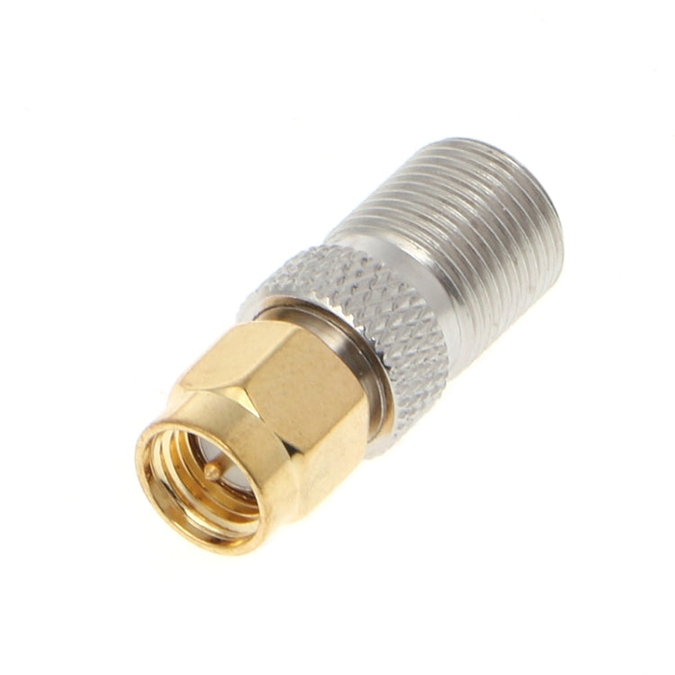 2 Stück SMA-Stecker auf F-Buchse HF Koaxialstecker, SMA-Stecker auf F-Buchse