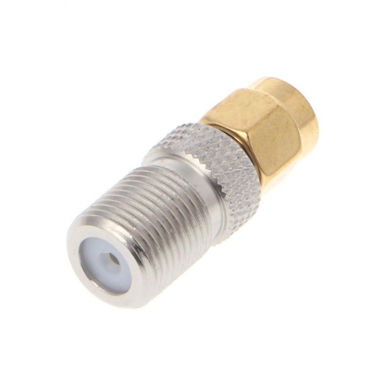 2 Stück SMA-Stecker auf F-Buchse HF Koaxialstecker, SMA-Stecker auf F-Buchse