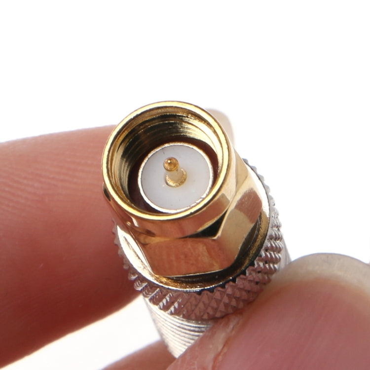2 Stück SMA-Stecker auf F-Buchse HF Koaxialstecker, SMA-Stecker auf F-Buchse