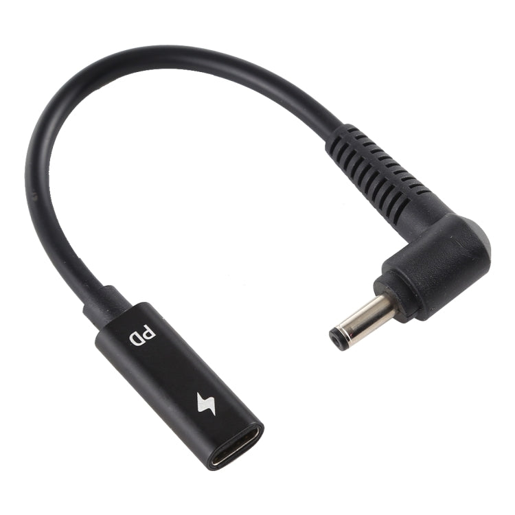 USB-C / Type-C auf 4.0 x 1.35mm Stromadapter-Ladekabel, 4.0 x 1.35mm