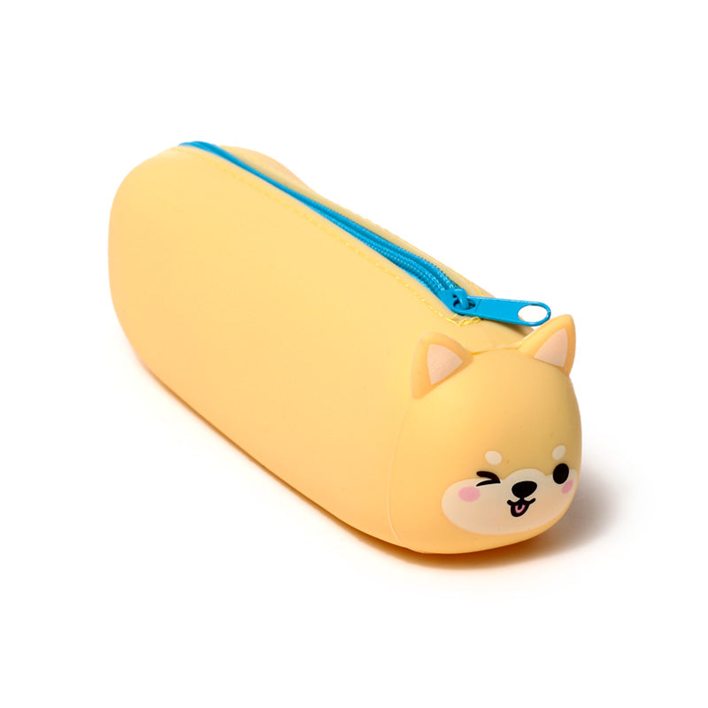 Adoramals Shiba Inu Dog Silicone Pencil Case