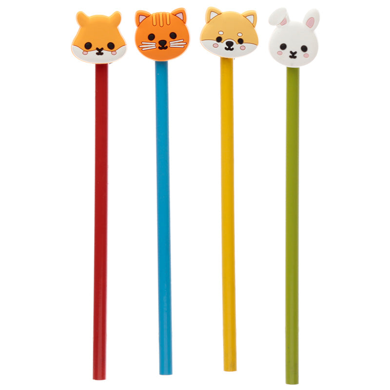Adoramals Animal Pencil with PVC Topper