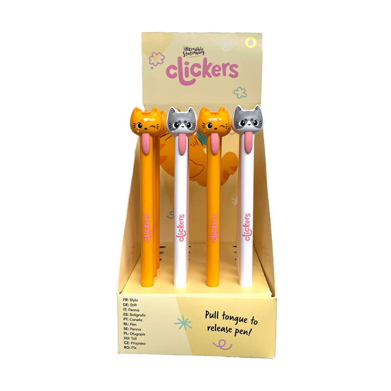 Beans & Co Cat cLickers Pen
