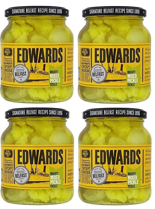 Edwards Mixed Pickles 350g – Pack of 4