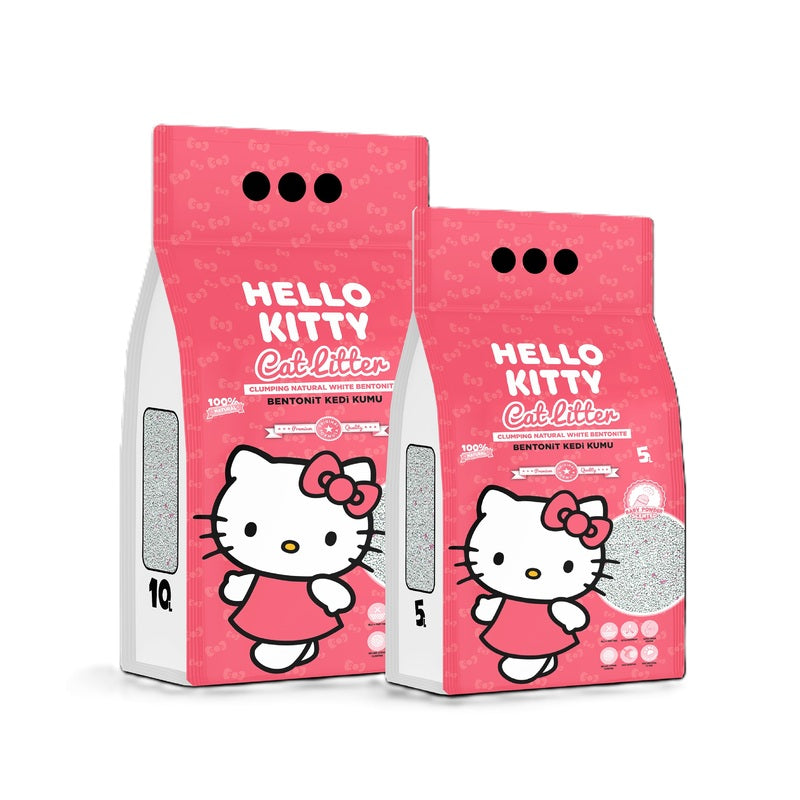 Hello Kitty Bentonit Katzenstreu 5L