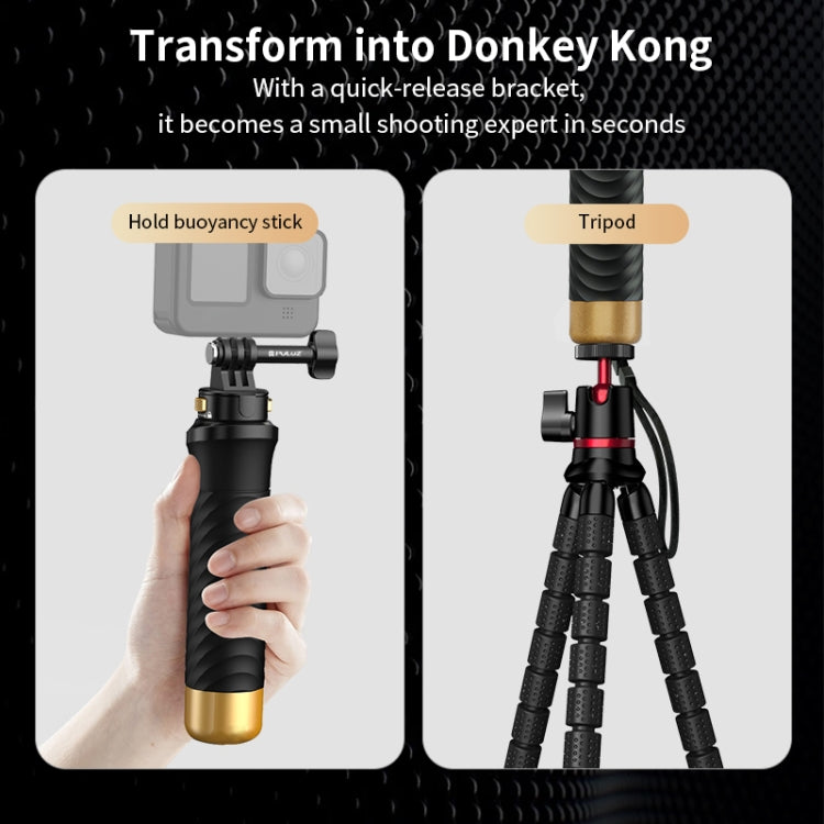 PULUZ Magnetic Quick Release Floating Hand Grip for GoPro, DJI Osmo & Action Cameras