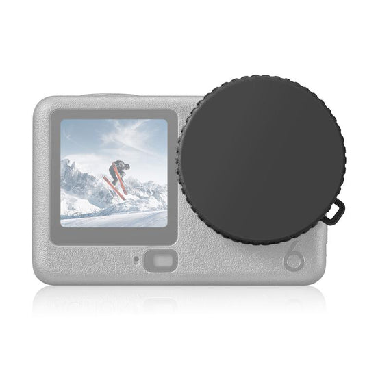 PULUZ Silicone Lens Cap with Strap for DJI Osmo Action 6
