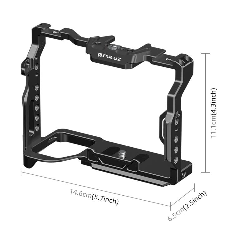 PULUZ Aviation Aluminium Camera Cage for Sony A7 IV, A7 III, A7R III & A7R5
