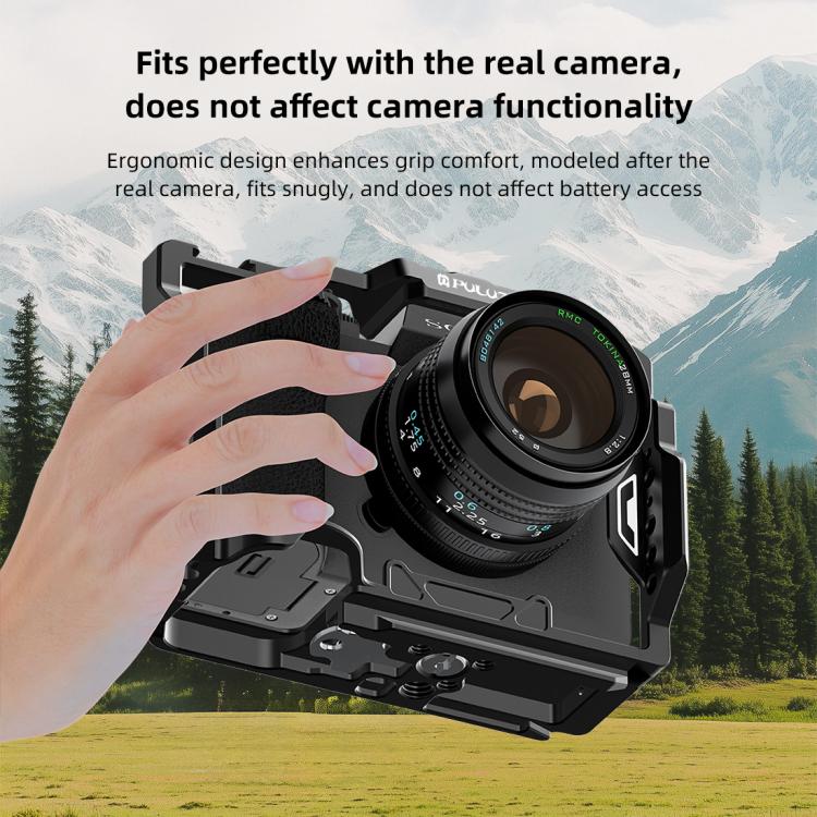 PULUZ Aviation Aluminium Camera Cage for Sony A7 IV, A7 III, A7R III & A7R5