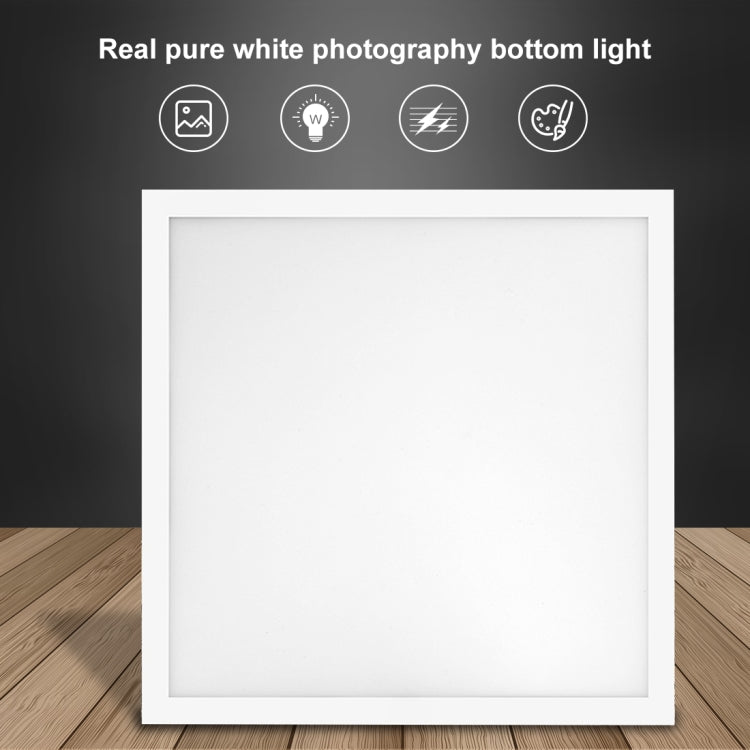 PULUZ 1000LM LED Acryl Polaritätsfreie dimmbare schattenfreie Lichtplatte mit Schalter für 40cm Fotostudiobox, Licht (US), Licht (UK), Licht (EU)