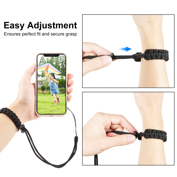 PULUZ Braided Camera Wrist Strap | Adjustable Anti-Lost for GoPro, DJI & Insta360