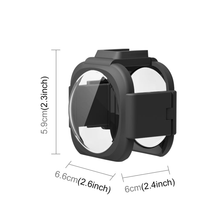 PULUZ Objektivschutzhülle für Insta360 ONE RS 1-Zoll 360 Edition, verbesserter Objektivschutz