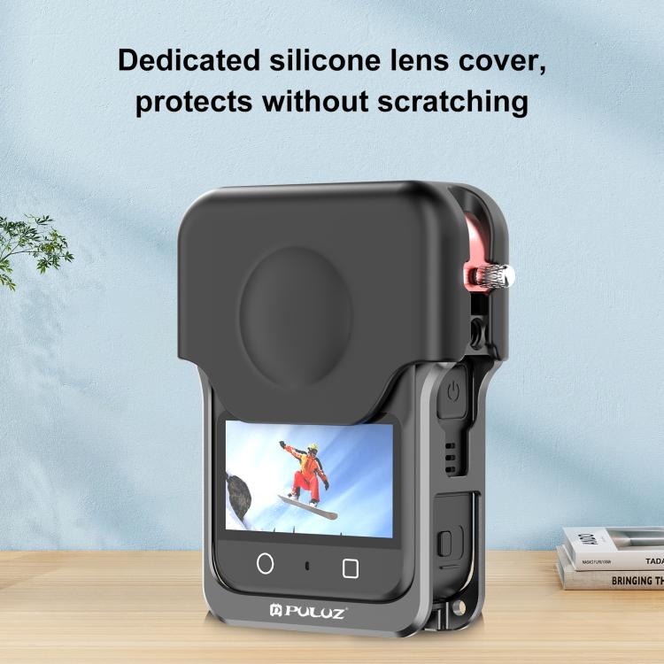 PULUZ Aluminium Alloy Protective Cage for DJI Osmo 360 with Lens Cover