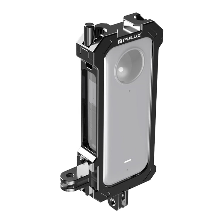 PULUZ Metal Protective Cage Rig for Insta360 X3 – Cold Shoe, Tripod Adapter & Magnetic Base